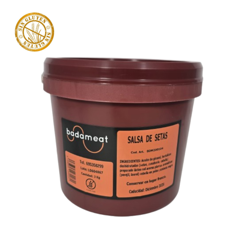 Salsa de bolets 3 kg